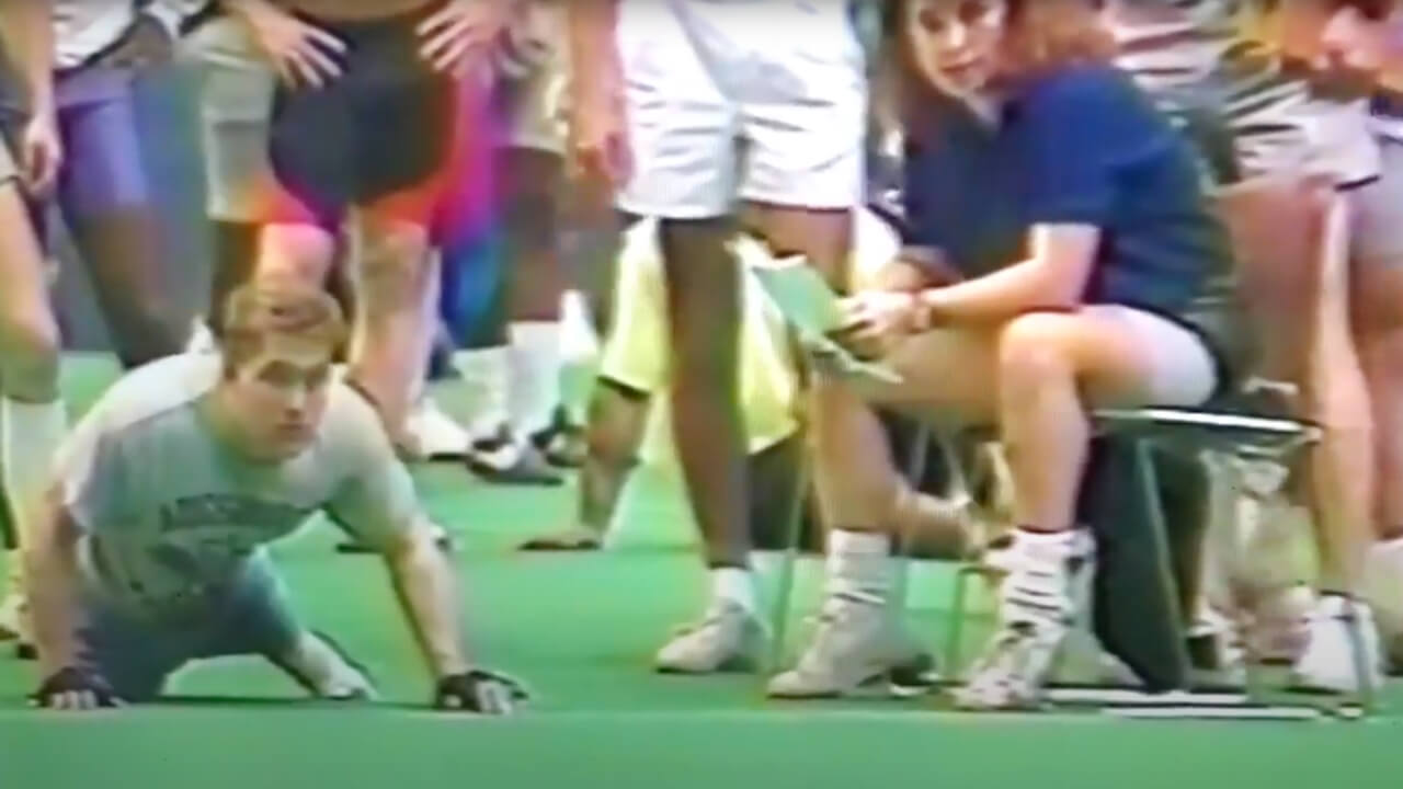 Video Dave Stevens tries out for the Dallas Cowboys