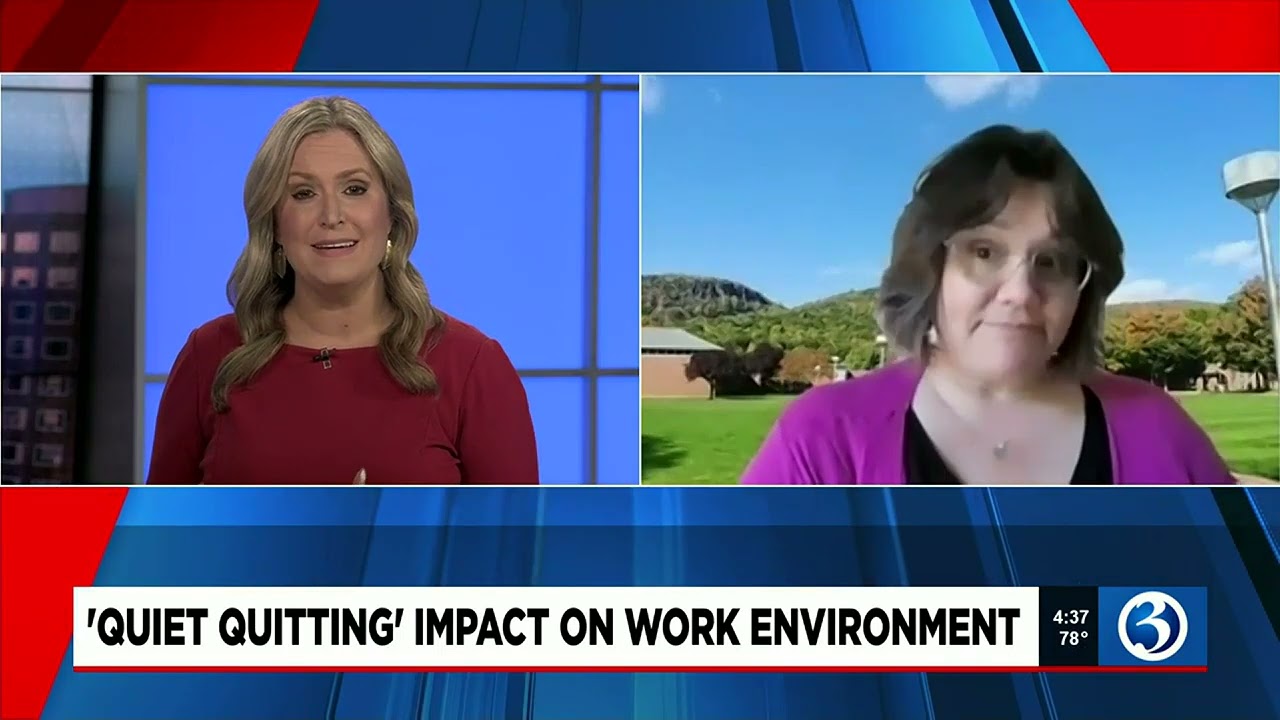 Watch the WFSB 3 interview on quiet quitting video