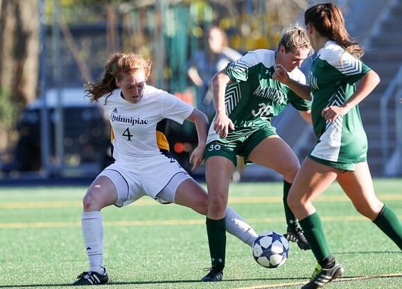 Laura Nicholas plays soccer.