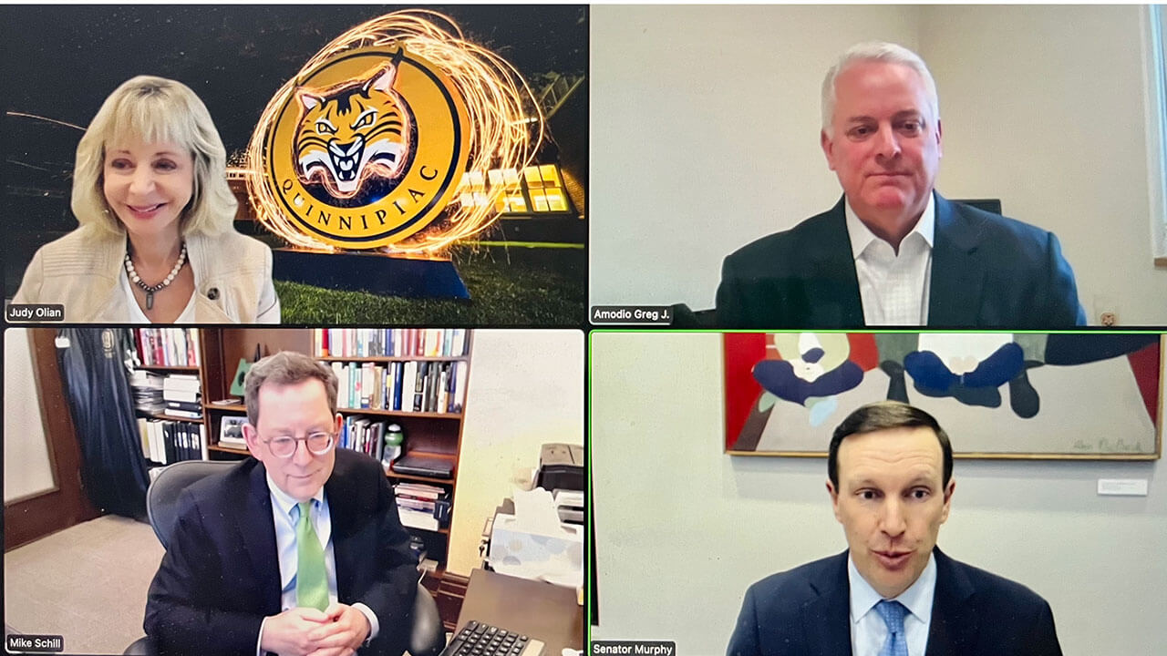 The Way Forward Series with Judy Olian, Michael Schill, and U.S. Sen. Christopher Murphy