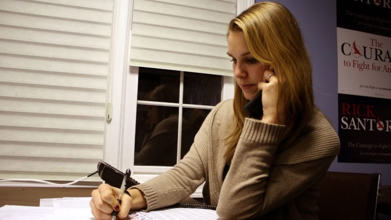 Student helps in 2012 New Hampshire primary