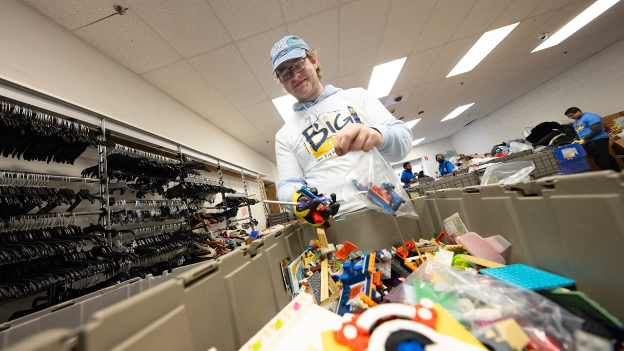 Individual sorting Legos