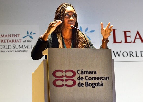 Students attend World Summit of Nobel Peace