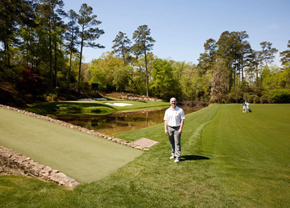 Nick Pietruszkiewicz on the golf course