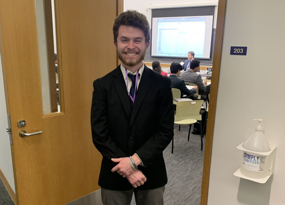 William Reynolds poses for a photo