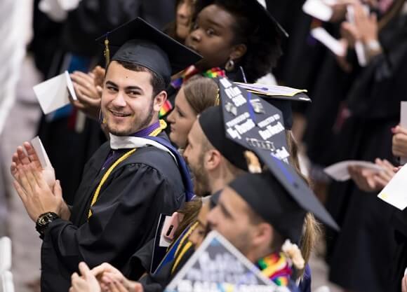 Students celebrate graduation