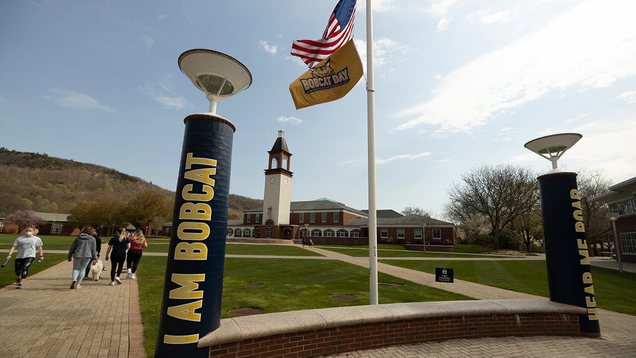 Bobcat Day on the Quad.