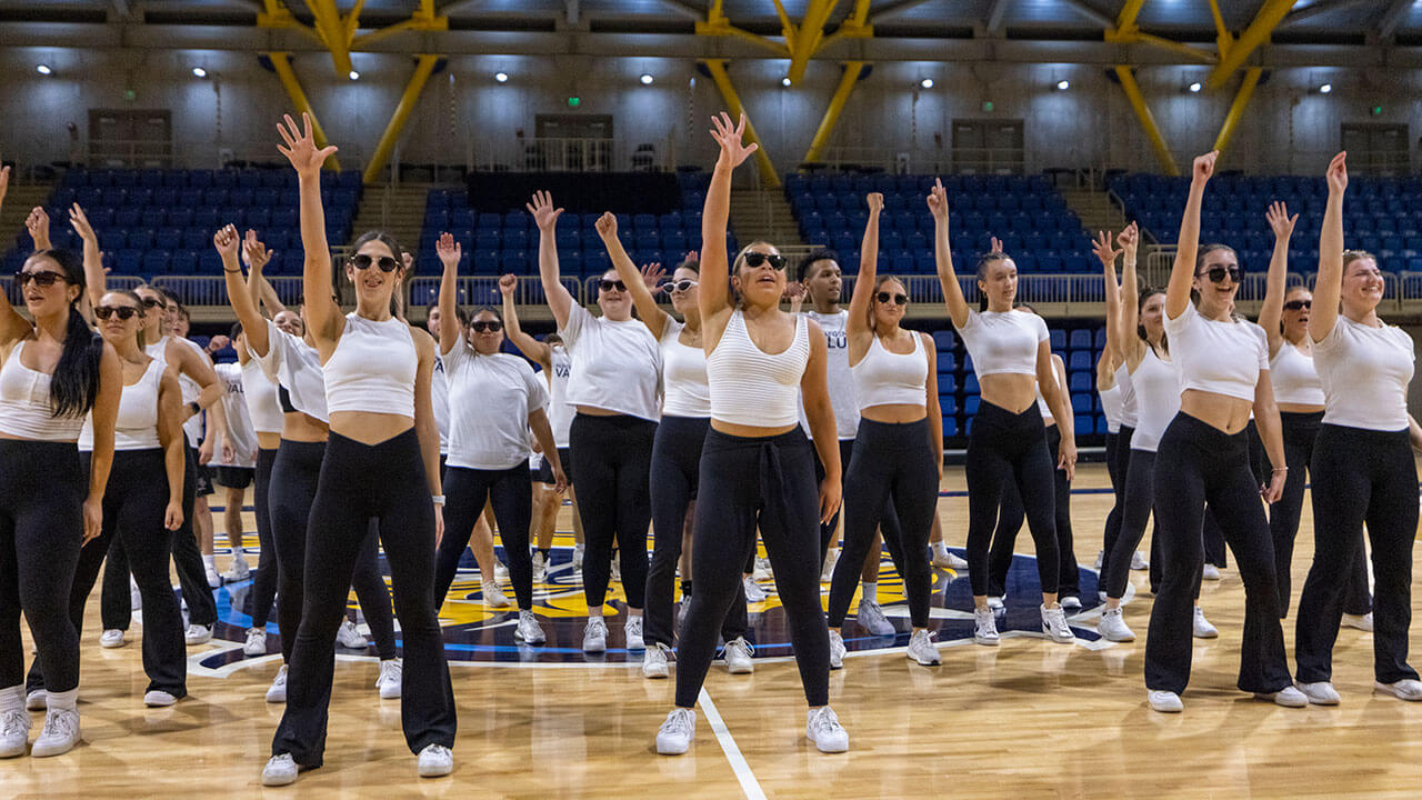 Students dance their hearts out at a lip sync competition