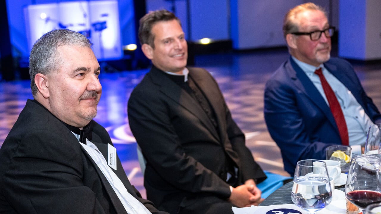 People sitting at a table