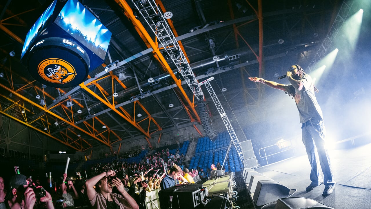 Quavo performs at Wake the Giant