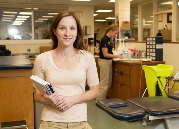 Dana White, clinical assistant professor of athletic training and sports medicine. October 25, 2012