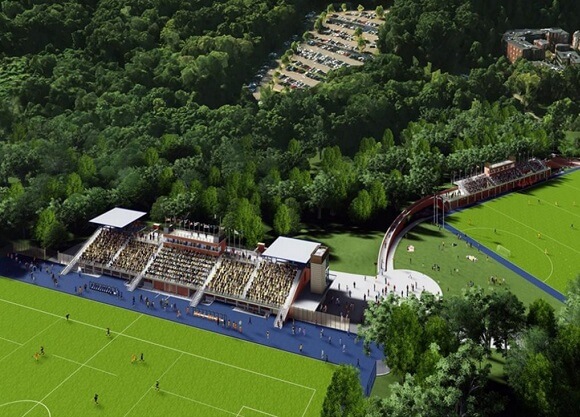 Quinnipiac to open two new stadiums purposely designed for field hockey, soccer and lacrosse teams.