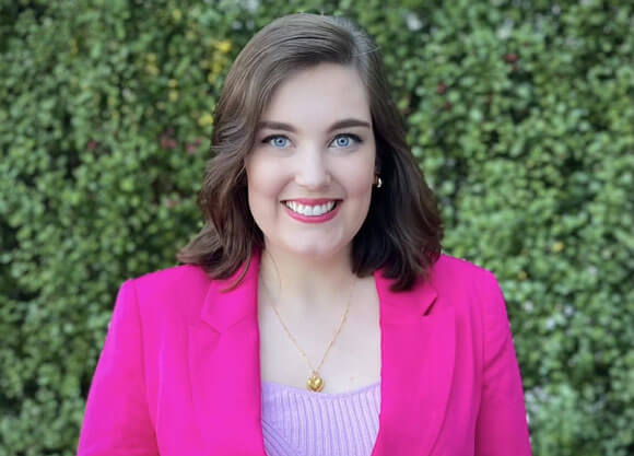 Individual smiles for a headshot photo.