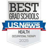 US News Best Grad School for Occupational Therapy Badge