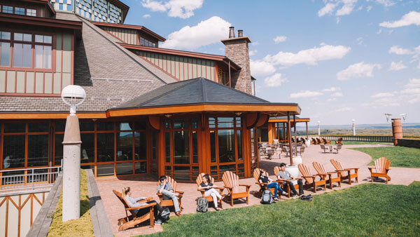 Outside view of the Rocky Top Student Center
