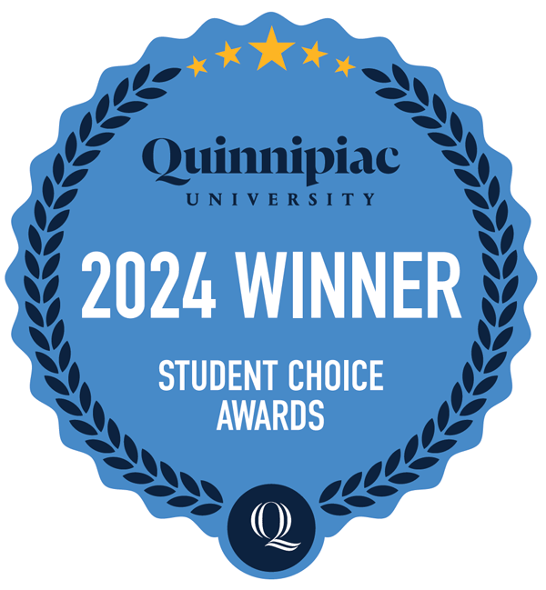 Quinnipiac Student Choice Award Winner 2024