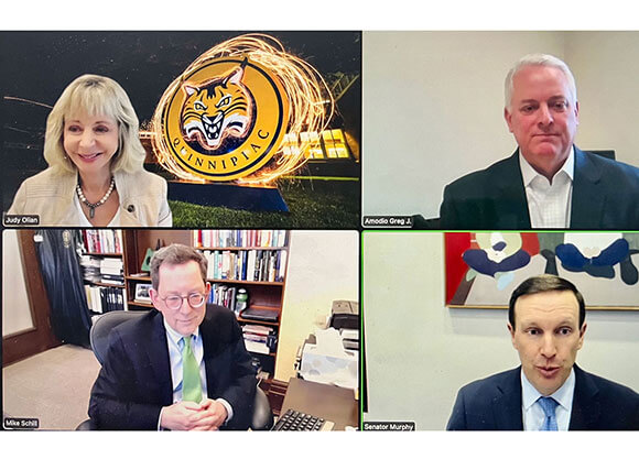 The Way Forward Series with Judy Olian, Michael Schill, and U.S. Sen. Christopher Murphy