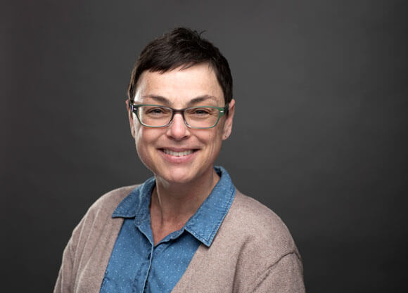 Dawn smiles for a picture