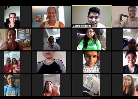 Students participate in culture exchange over Zoom