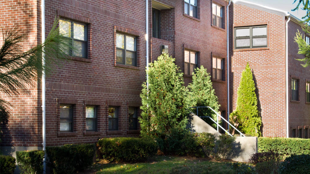 The Hill residence hall on Quinnipiac's Mt Carmel campus